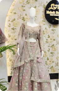 Maroon Banarasi Silk Saree